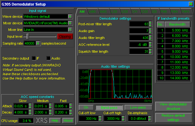 G303 - Professional Demodulator Set-up