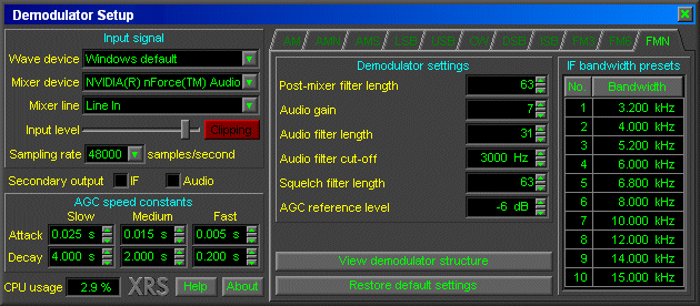 G303 - Professional Demodulator Set-up